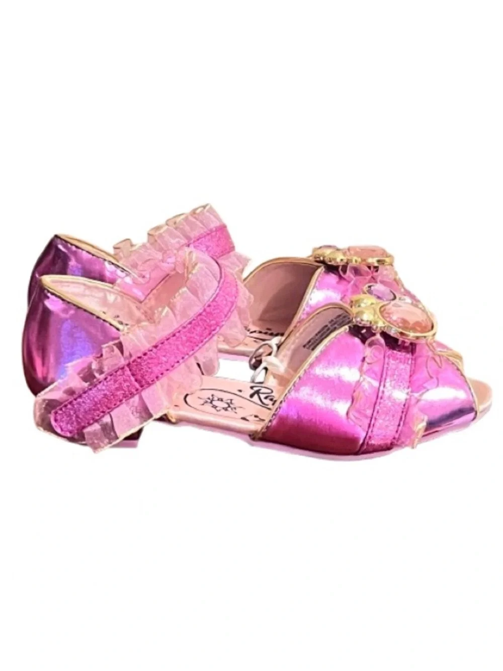 🆕- Disney Princess Costume-Dress Up Rapunzel Shoes. NWT